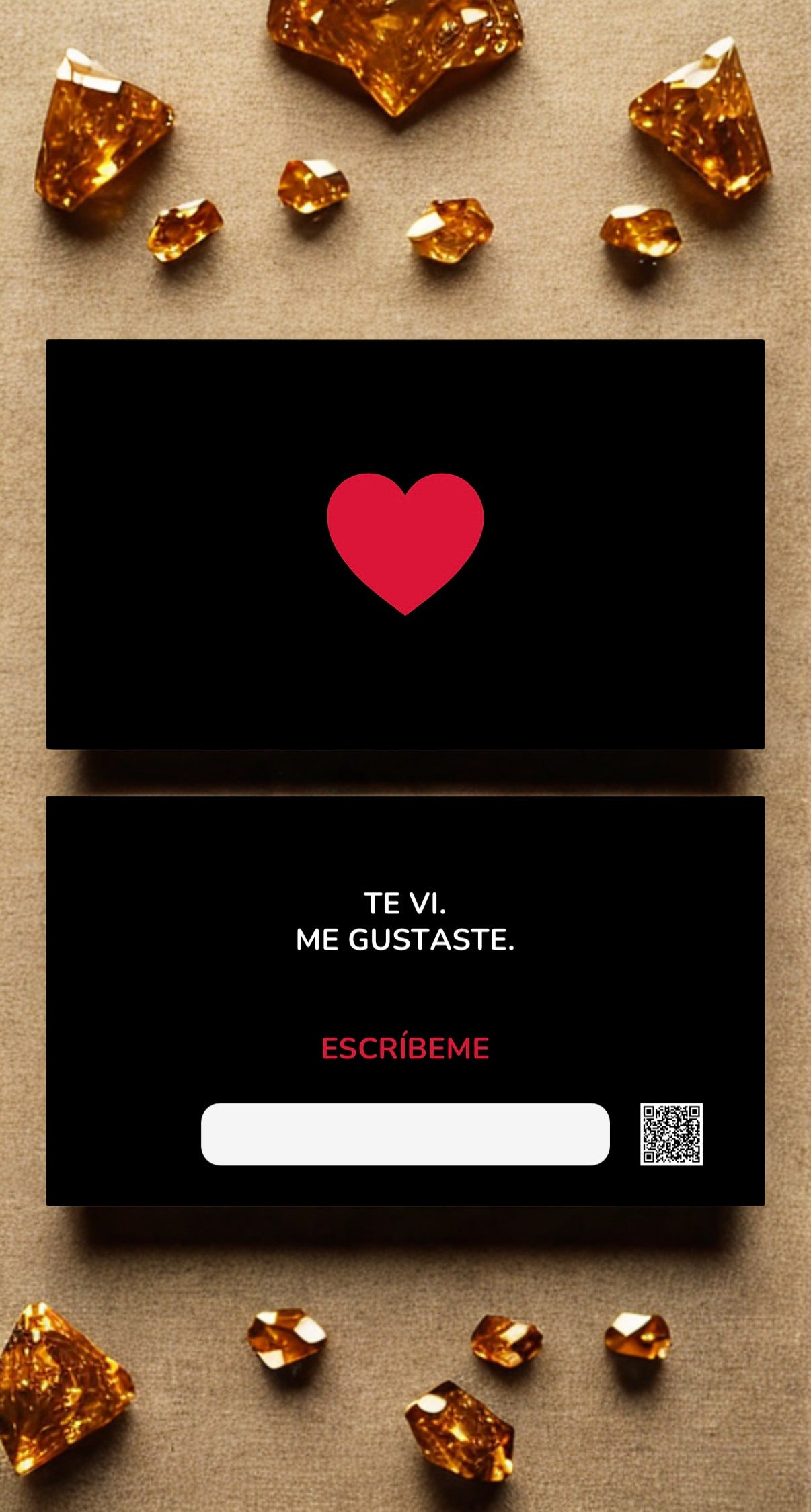 Spanish FLIRTY CALL ME CARDS Main Character Energy