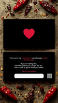 FLIRTY CALL ME CARDS Caution Extremely Hot