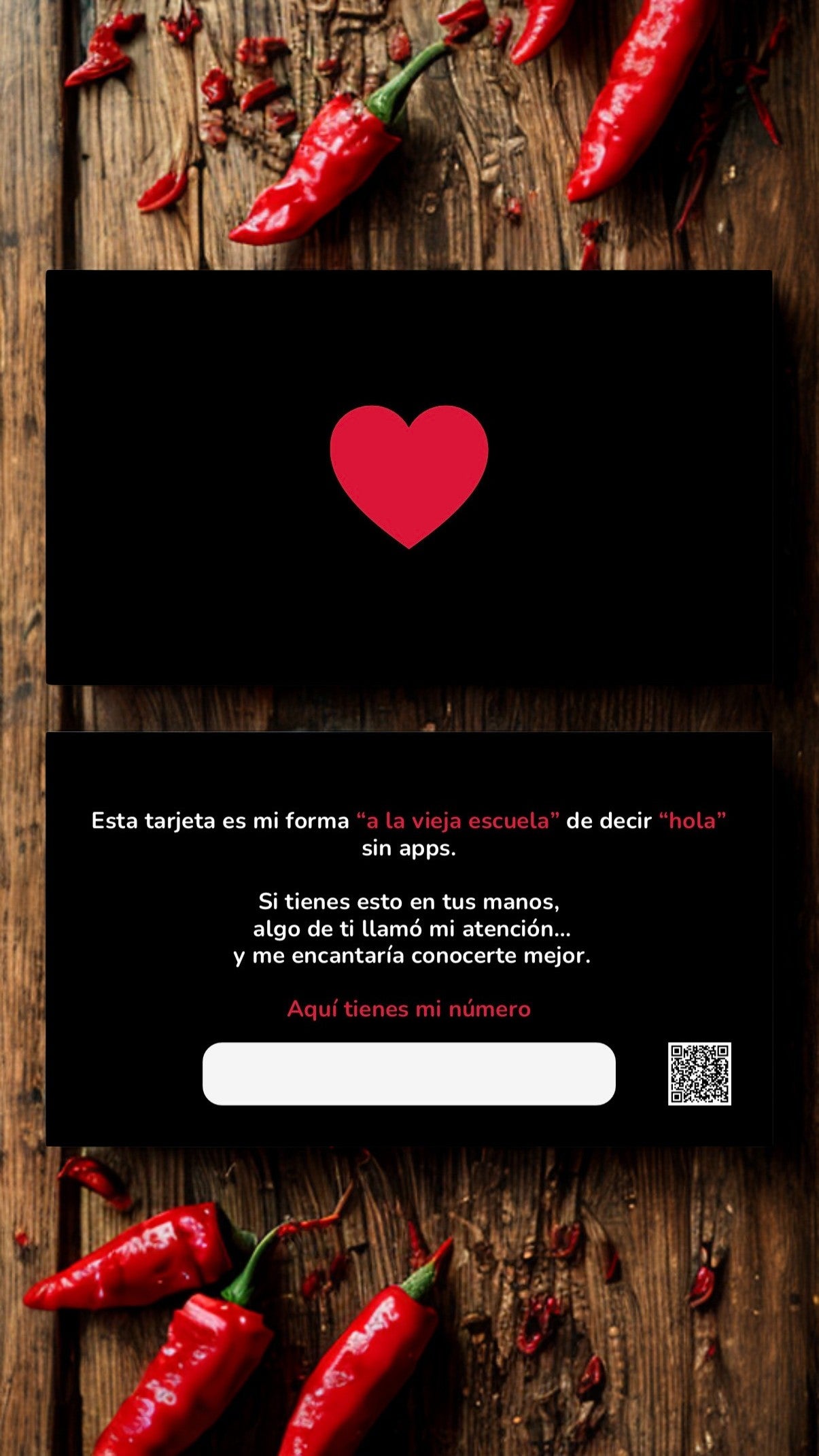 Spanish FLIRTY CALL ME CARDS Caution Extremely Hot