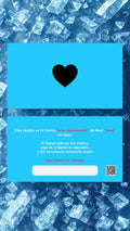 Spanish FLIRTY CALL ME CARDS Frosty Obsession