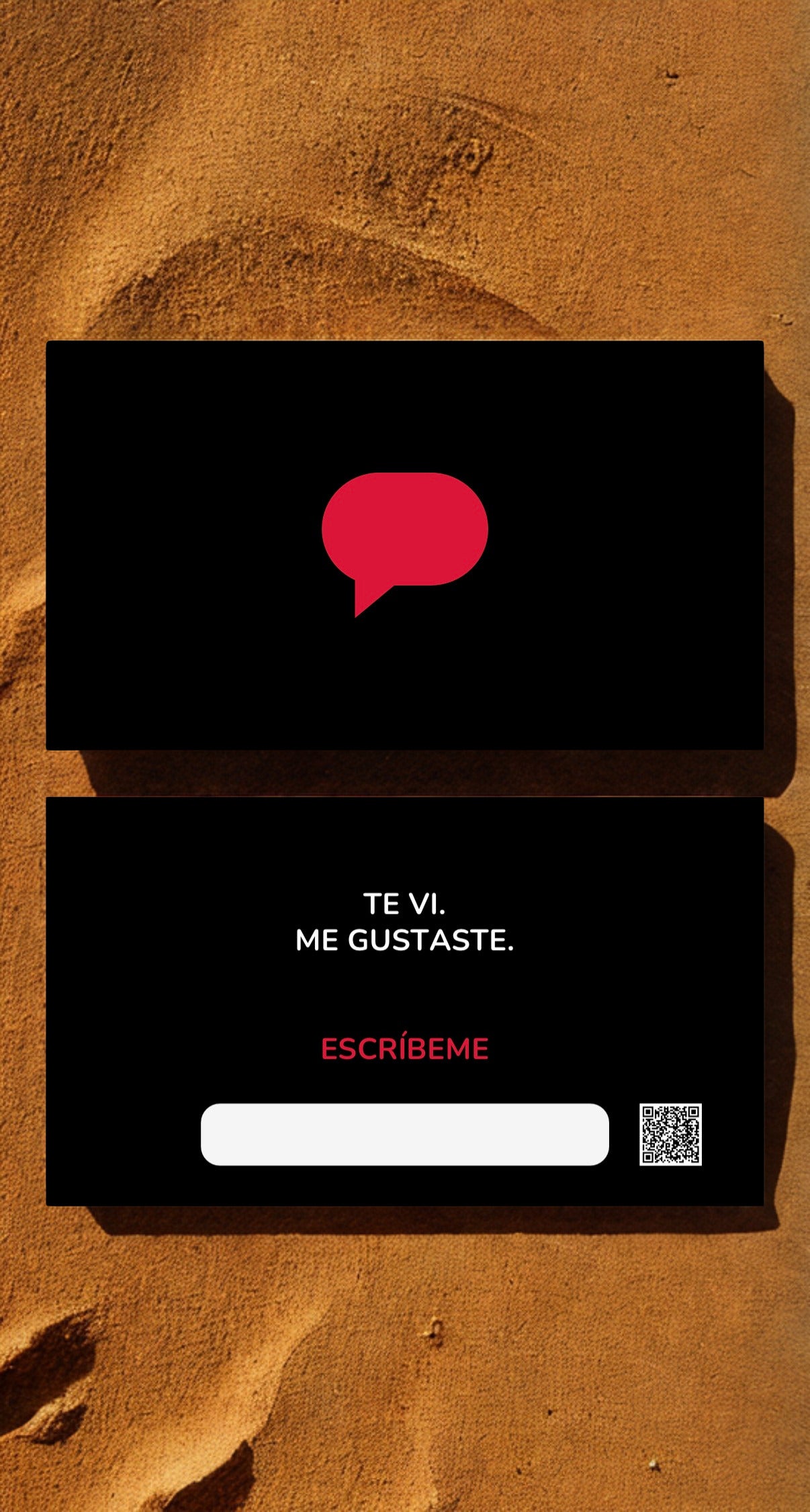 Spanish FLIRTY CALL ME CARDS Heatwave